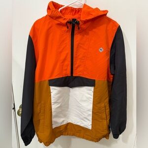 RSQ Vibrant Orange Zip-Up Jacket